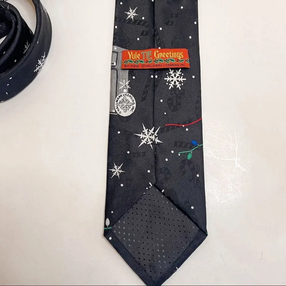 Yule‎ Tie Greetings Rocking Snowman Neck Tie